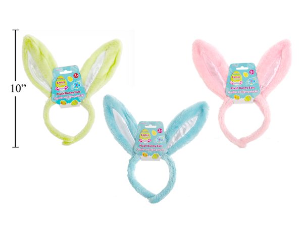 Easter 11″ Plush Bunny Ears Headband