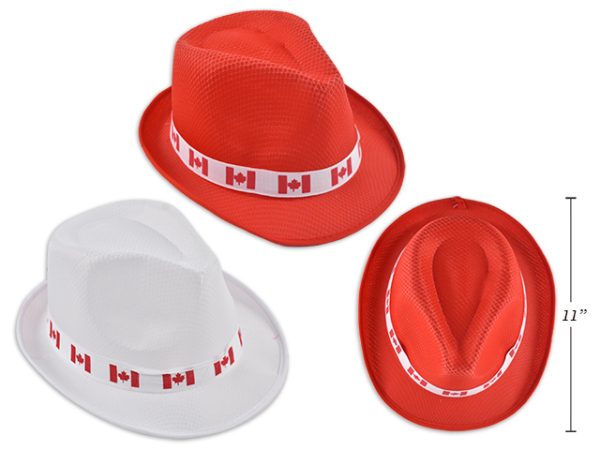Canada Adult Fedora Hat