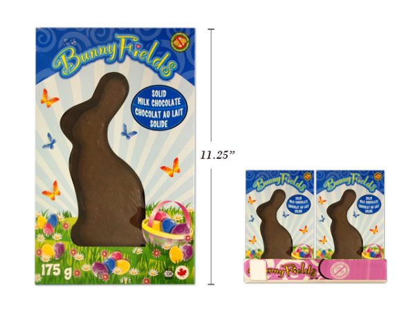 Easter Solid Milk Chocolate Bunny ~ 175 gram