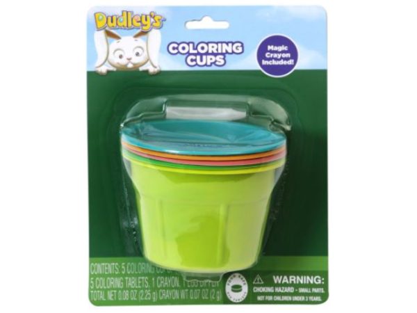 Dudley’s Coloring Cups with Dye Tablets ~ 5 per pack