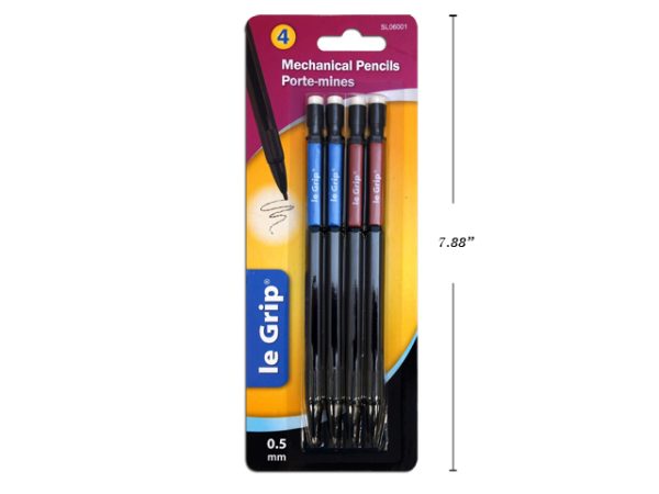 Selectum Mechanical Pencils – 0.5mm ~ 4 per pack
