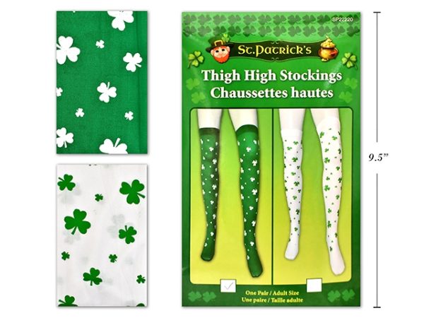 St. Patrick’s Day Thigh High Stockings
