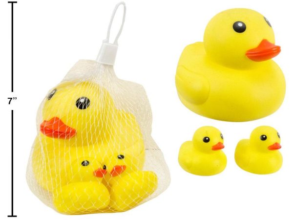 Tootsie Baby Rubber Ducky Set of 3