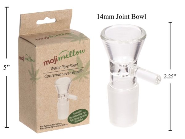 MojiMellow 14mm Water Pipe Bowl – Male