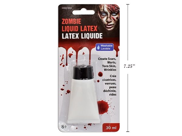 Halloween White Zombie Liquid Latex ~ 30ml bottle
