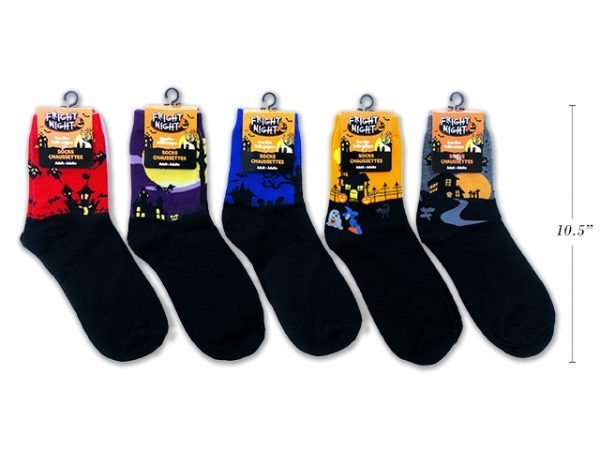 Halloween Adult’s Printed Socks
