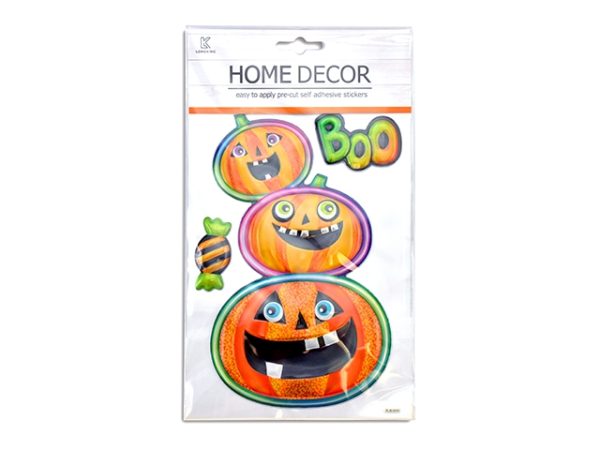 Halloween Pop-Up Laser Pumpkin Room Decor Sticker