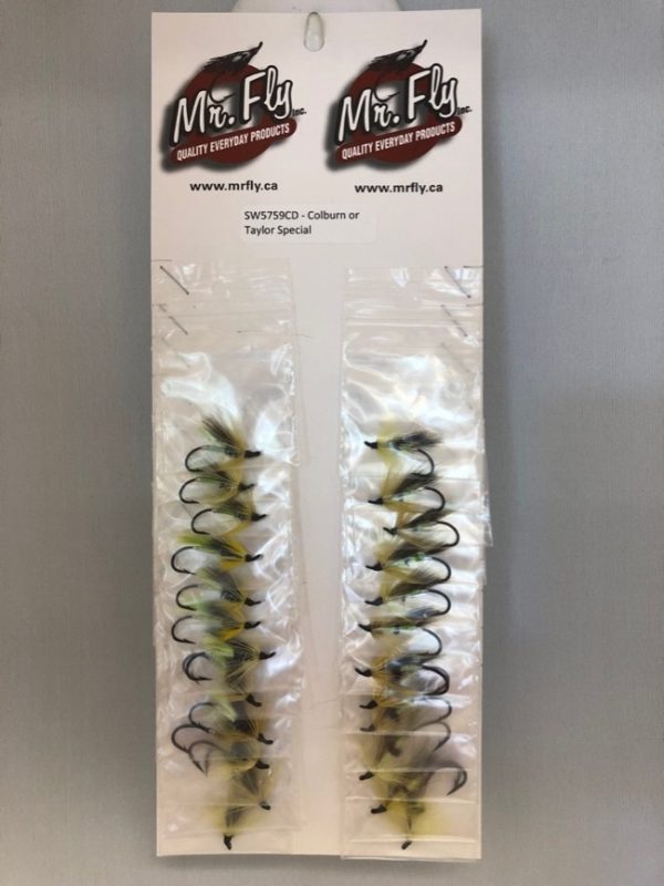 Colburn Special & Taylor Special Salmon Wet Flies