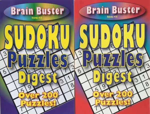 Sudoku Puzzle Books ~ Digest Size