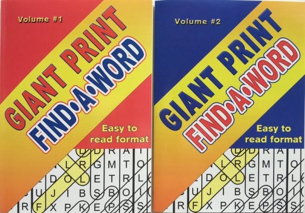 Giant Find-A-Word Puzzle Books