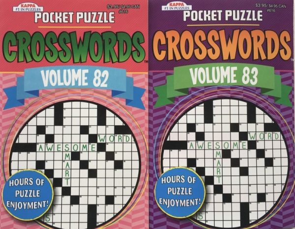 Crossword Puzzle Books ~ Digest Size