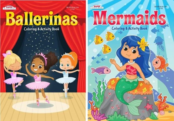 Mermaids Coloring Books