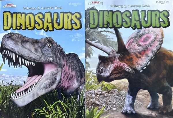 Dinosaurs Coloring Books