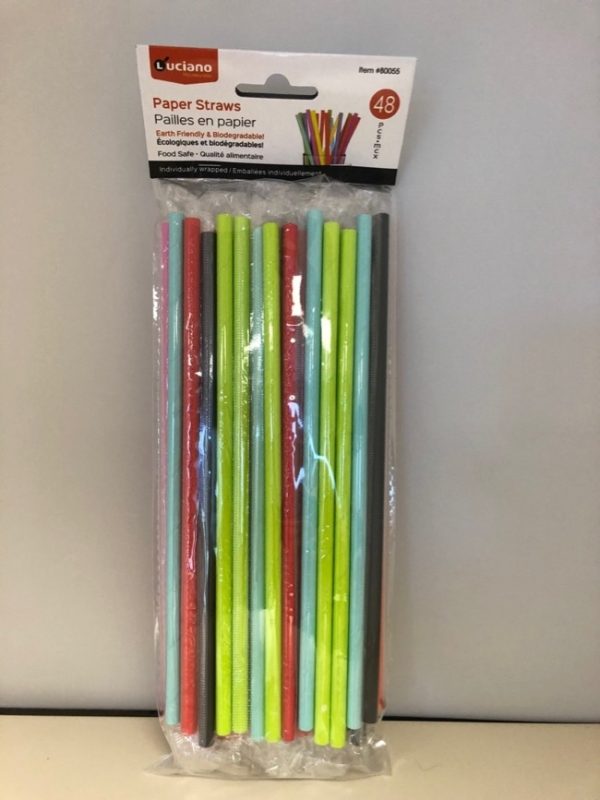 Paper Straws ~ 48 per pack