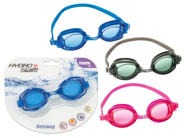 Hydro-Swim Ocean Wave Colored Swim Goggles {21048} ~ Youth 7+