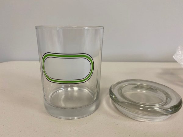 Air Tight Glass Storage Jars – 1oz ~ Assorted Patterns