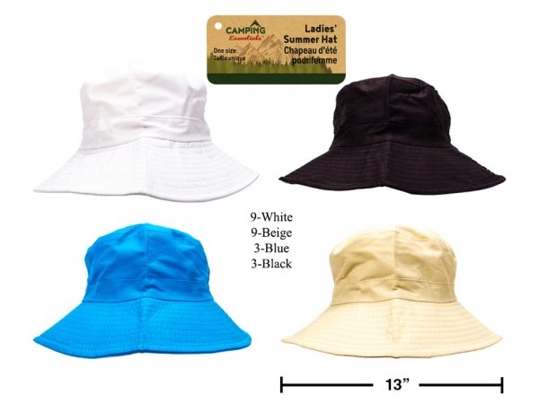 Ladies Summer Hats ~ 100% Cotton
