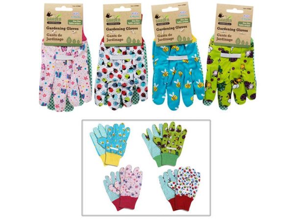 Kid’s Gardening Gloves ~ 1 pair