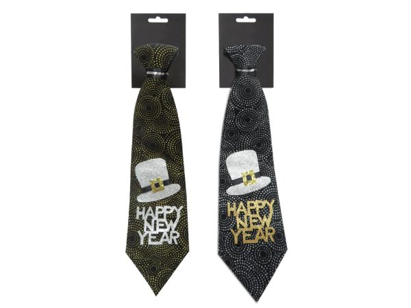 New Year’s Novelty Tie ~ 16″L