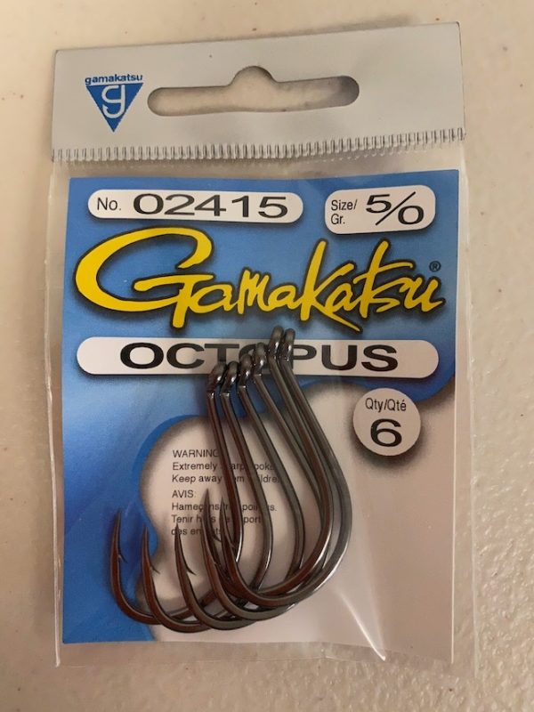 Gamakatsu Octopus Hook ~ 5 per pack