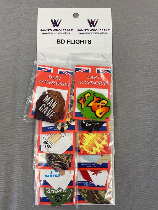 BD Assorted Flights ~ 12 per card
