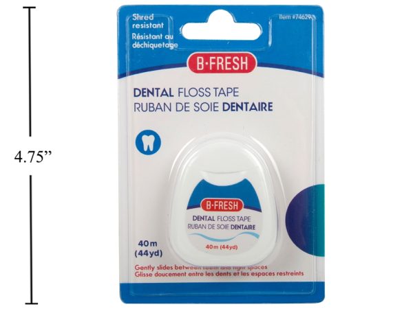Dental Floss Tape – Flat Shred Resistant ~ 40m