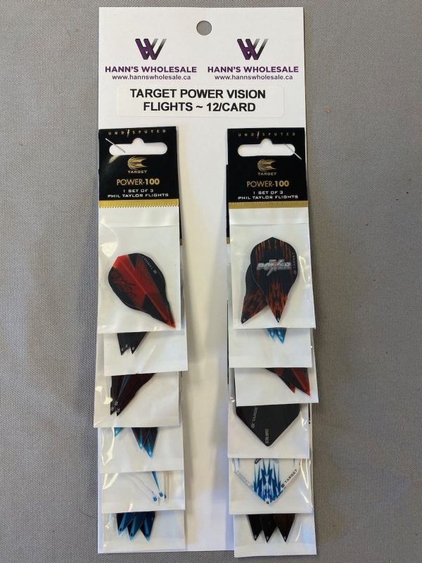 Target Power Vision Flights ~ 12 per card