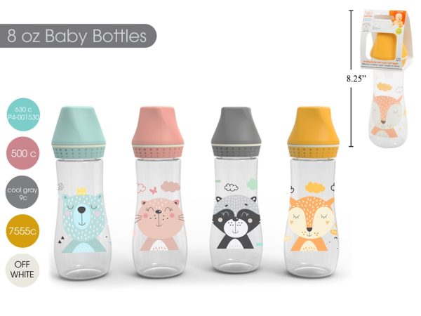 Tootsie Baby Matte Baby Bottle ~ 8oz