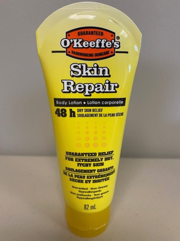 O’Keeffe’s Skin Repair – 3oz Tube ~ 5 per counter display