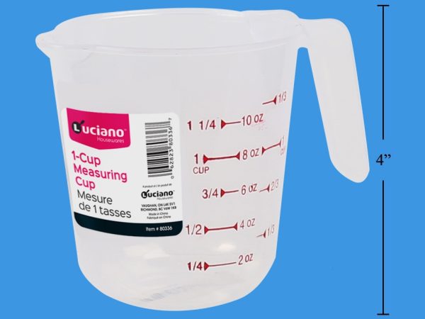 Plastic Measuring Cup ~ 250ml / 1 cup