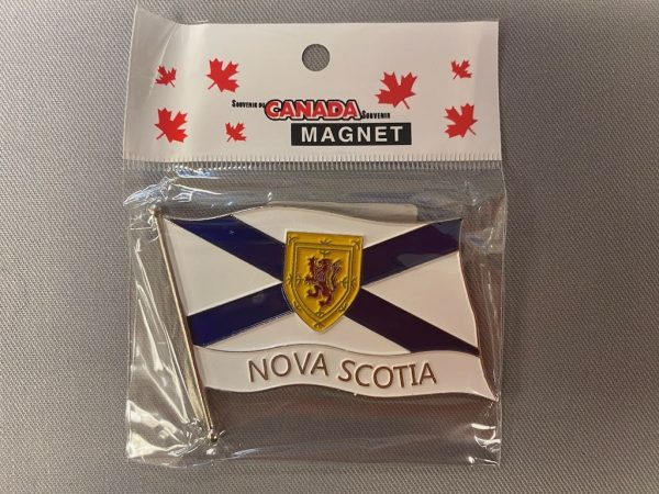 Nova Scotia Wavy Flag Magnet