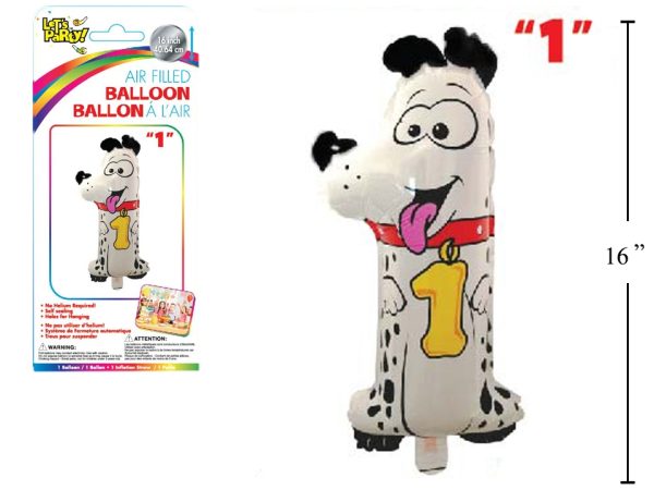 Air Filled Balloon – 1″ ~ Dog #1