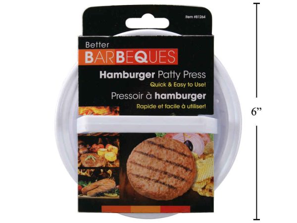 Hamburger Patty Press