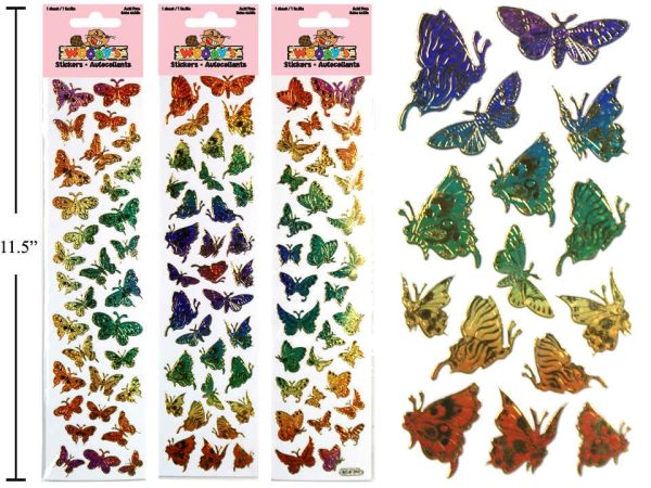 Woody’s Micro Stickers ~ Butterflies