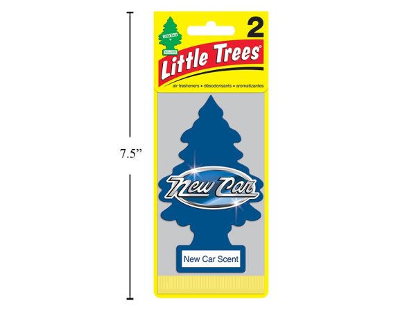 Little Tree Air Fresheners – 2 per pack ~ New Car
