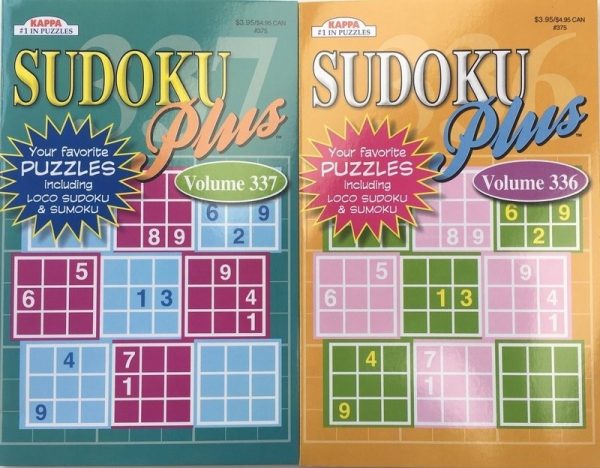 Sudoku Plus Puzzle Book ~ Digest Size