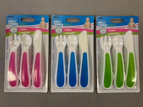 Baby’s Choice Cutlery Set ~ 3 pieces