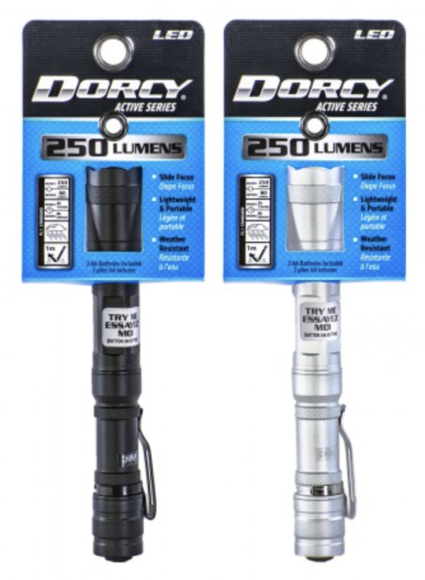 Dorcy LED Slide Focus Flashlight