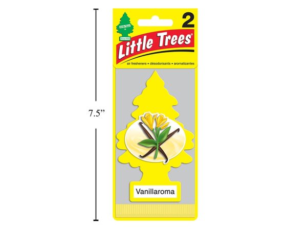 Little Tree Air Fresheners – 2 per pack ~ Vanillaroma