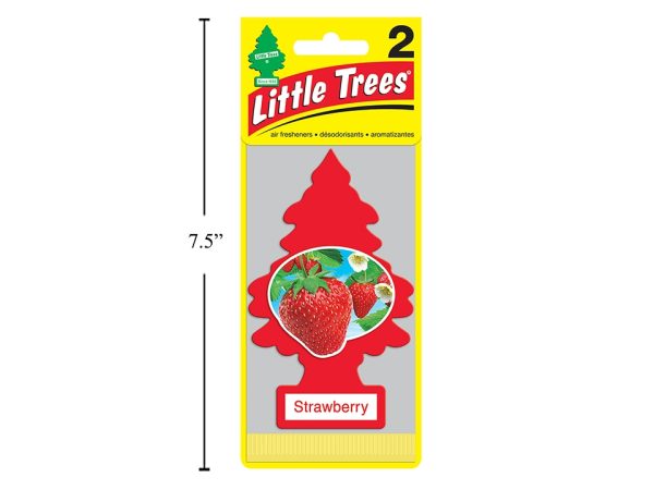Little Tree Air Fresheners – 2 per pack ~ Strawberry