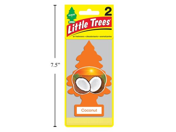 Little Tree Air Fresheners – 2 per pack ~ Coconut
