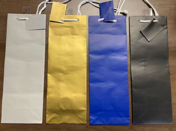 Bottle Gift Bag ~ Solid Matte Colors