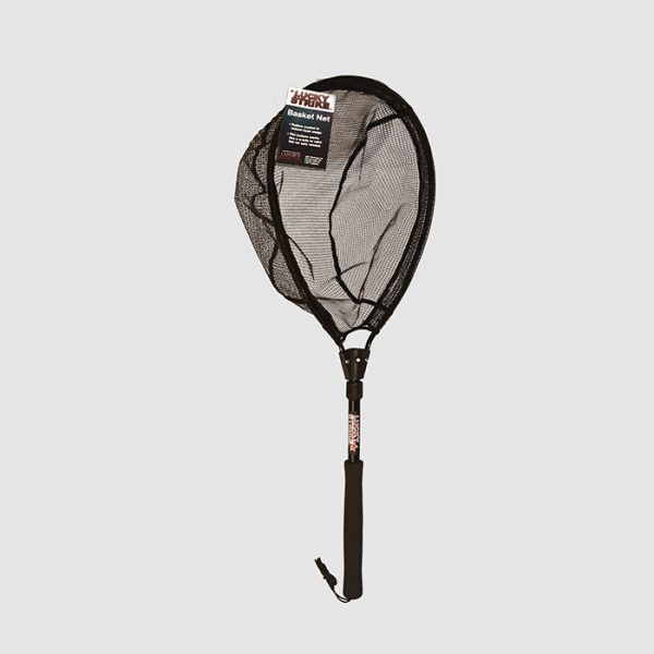 Lucky Strike B2 Basket Trout Net with 18-30″ Telescopic Handle