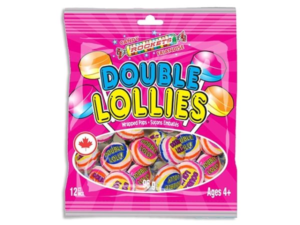 Rockets Double Lollipops ~ 12 per bag