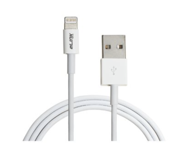 eLink Lightening to USB MFI Charge & Sync Cable ~ 3.3′ (1M)