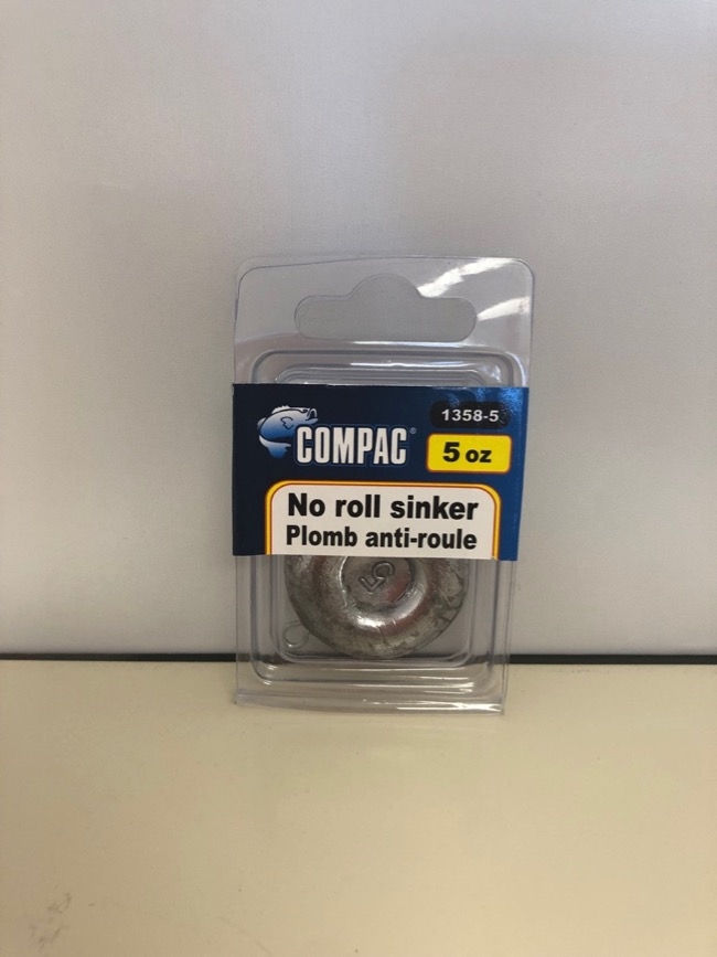 Compac No Roll {Tidal Flat} Sinkers ~ 6oz weight - Mr FLY