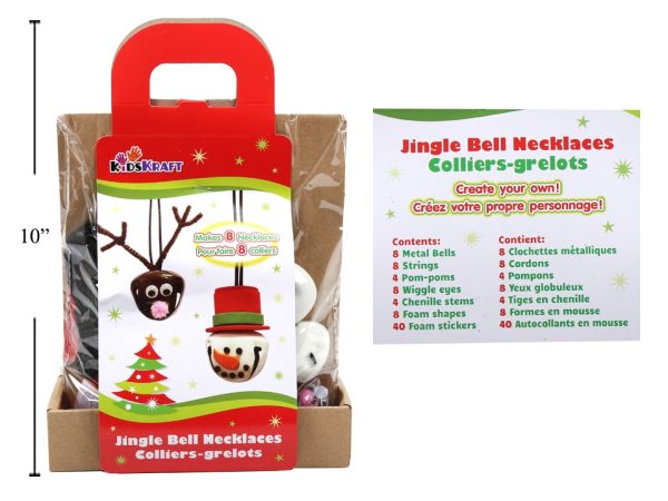 Christmas Jingle Bell Necklace Craft Kit
