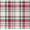 Christmas Printed Fabric Tablecloths - 60" x 102" ~ Winter Plaid-0