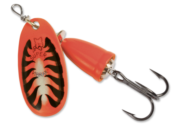 Blue Fox Classic Vibrax Spinner – Blade Size 3 – 1/4oz ~ Red Tiger