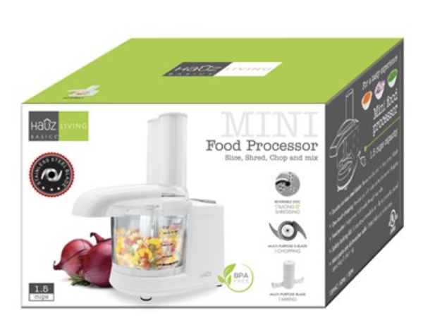 Mini Food Processor ~ White